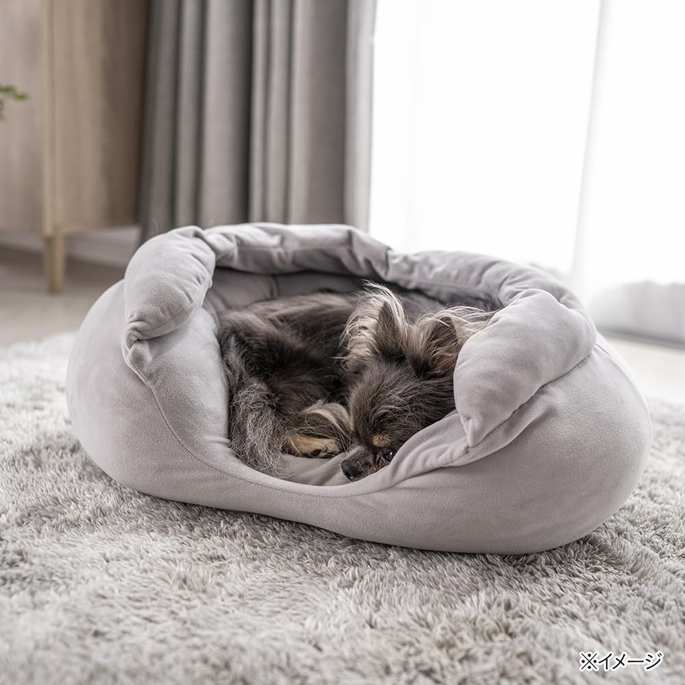 犬人兼用 オーバル型 ベッド グレー Amazon | カインズ(CAINZ) ペット