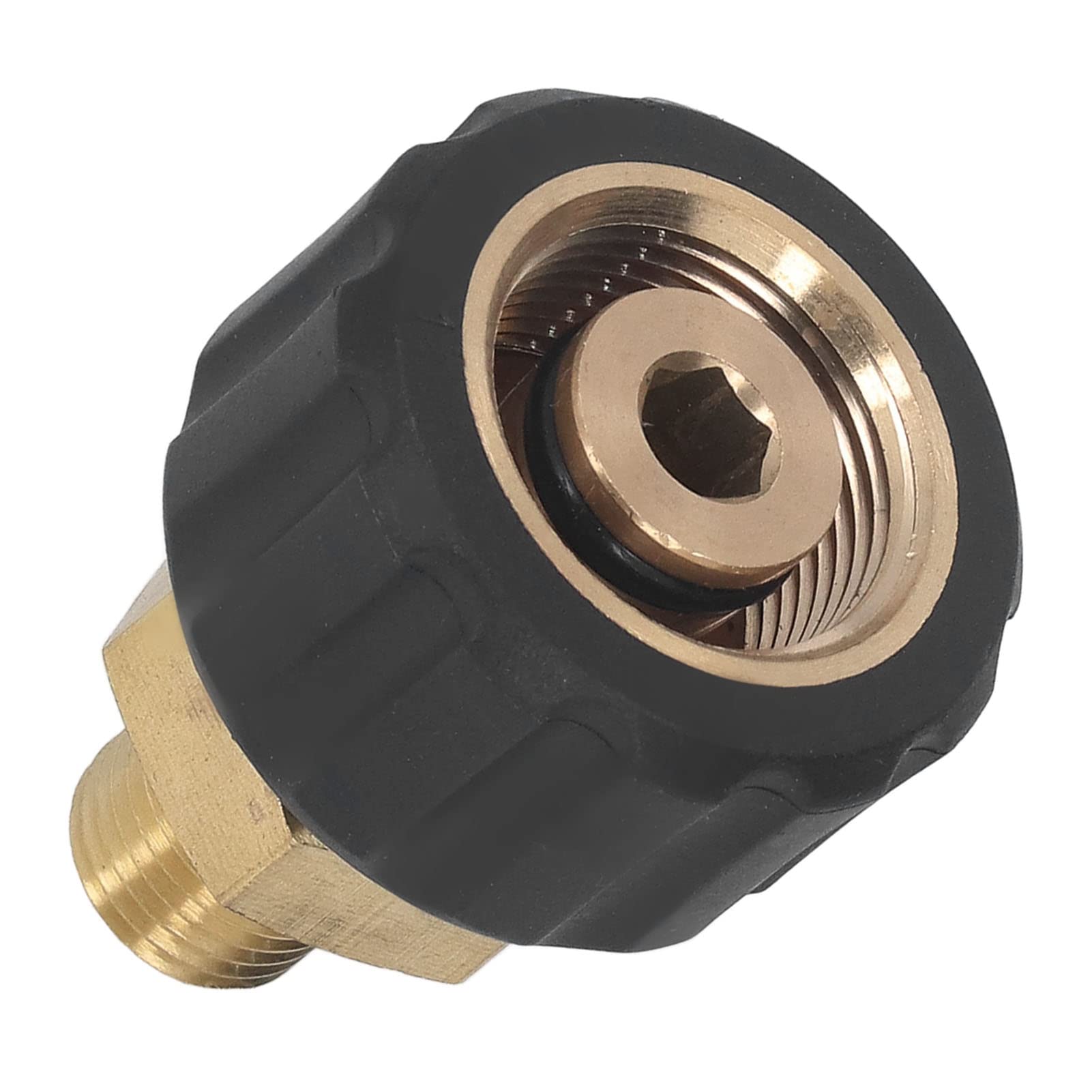 Amazon.co.jp: 高圧継手 G1/4 (オス・メス) ⇔ M22 (メス) 変換