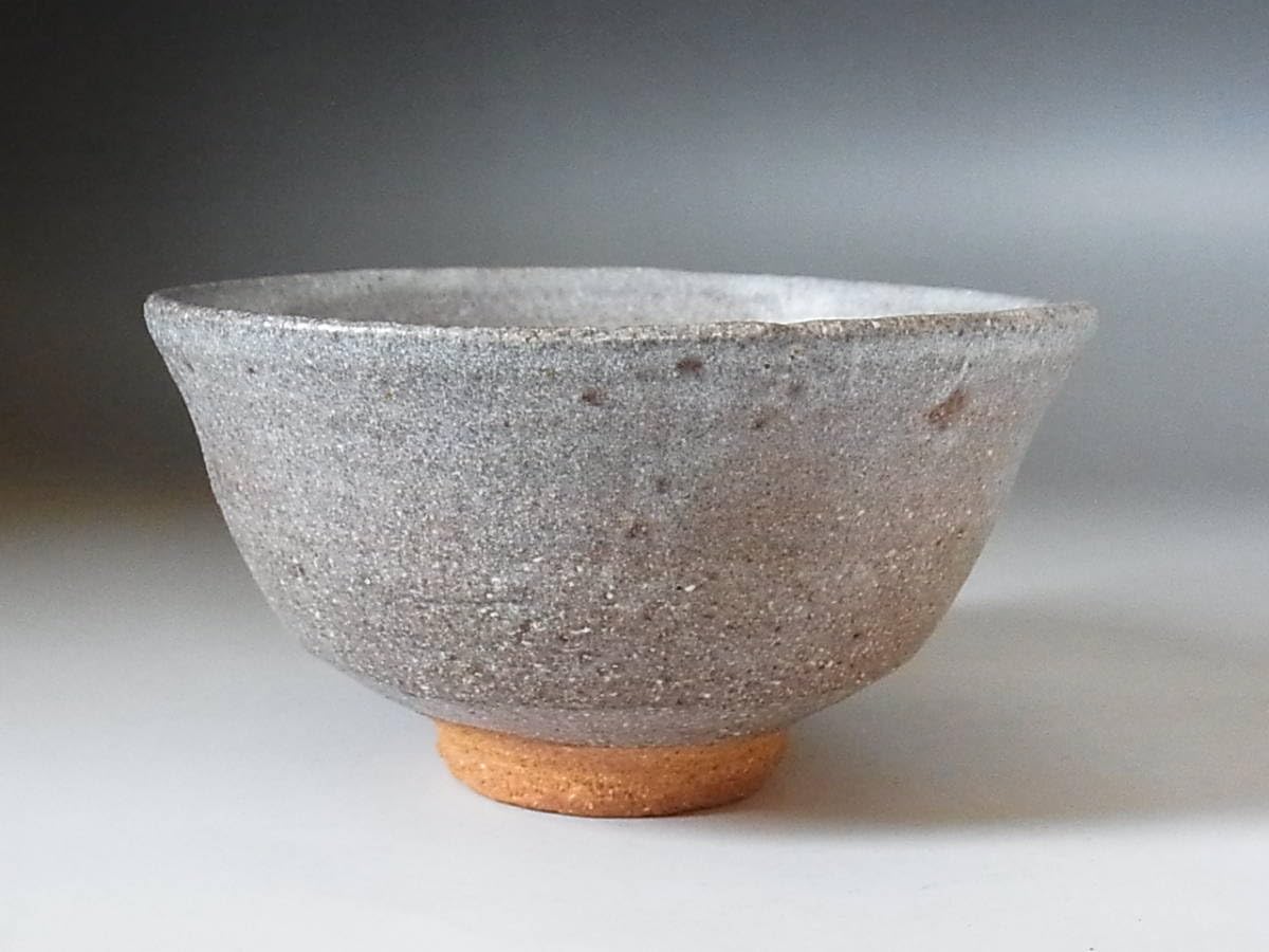 信楽焼 小山富士夫(古山子) 茶碗 裏千家十五代鵬雲斎極め箱 M R5225