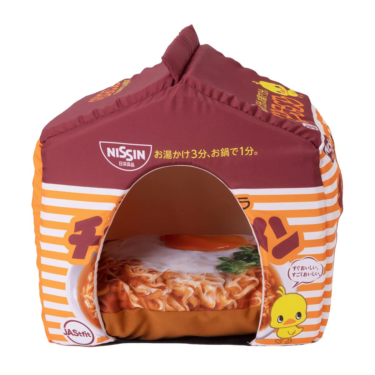 Amazon | 日清食品 ペットハウス チキンラーメン型 クッション付き 日