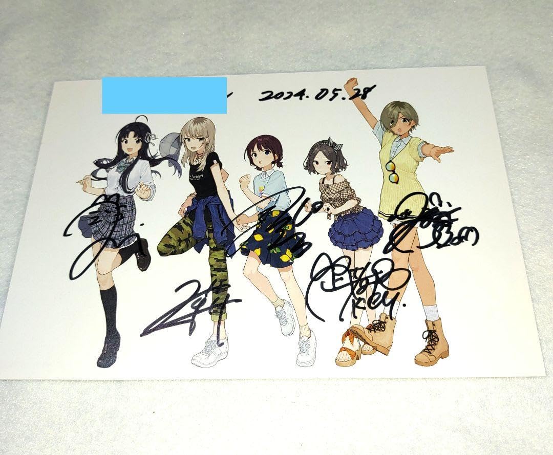 ガールズバンドクライ 直筆サイン入りカード(おまけ付き)