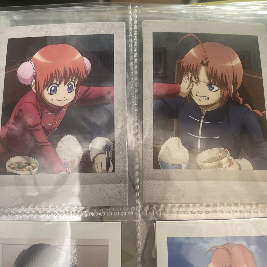 入手困難新品未開封 銀魂後祭り特典ファイル 夜兎家族 神威 神楽 江華