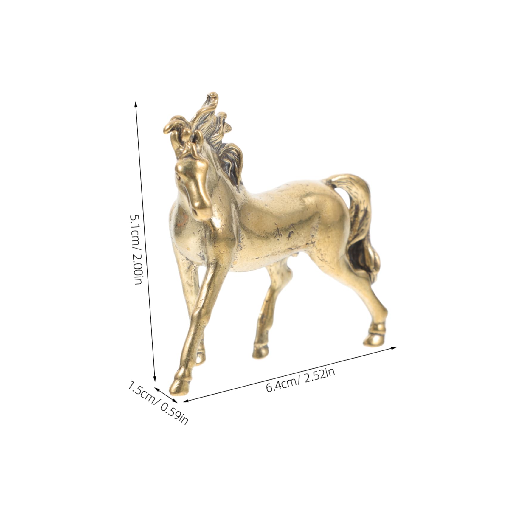 銅製 十二支馬 奔馬 家リビング 玄関 書斎 事務室 装飾品 工芸品 置物