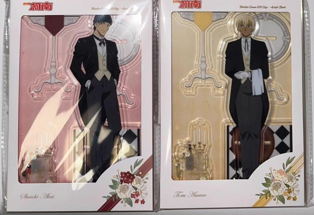 激レア】安室透 赤井秀一 1番カフェ 缶バッジ 名探偵コナン 一番カフェ