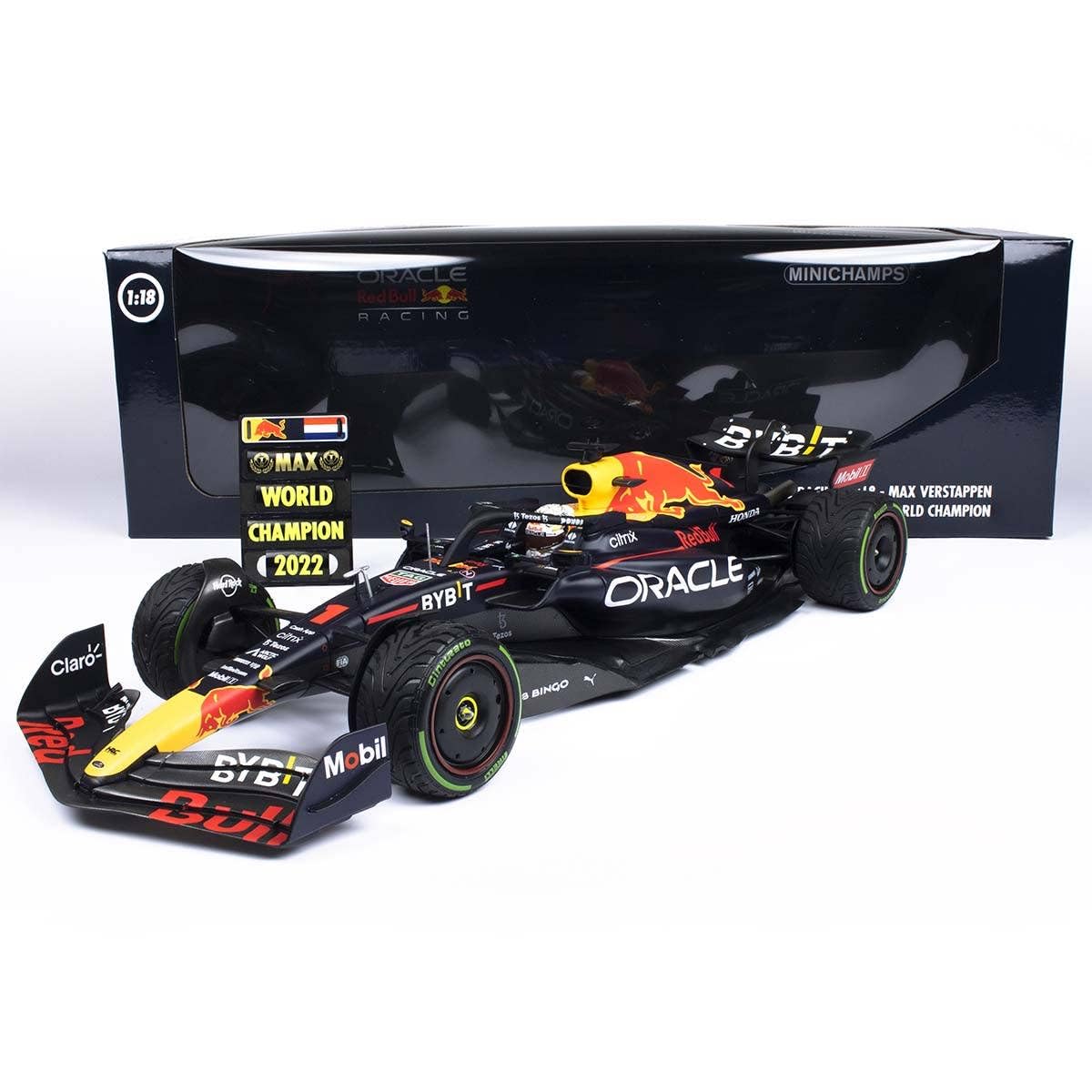 ミニチャンプス 1/18 F1 レッドブル RB16B M.フェルスタッペン