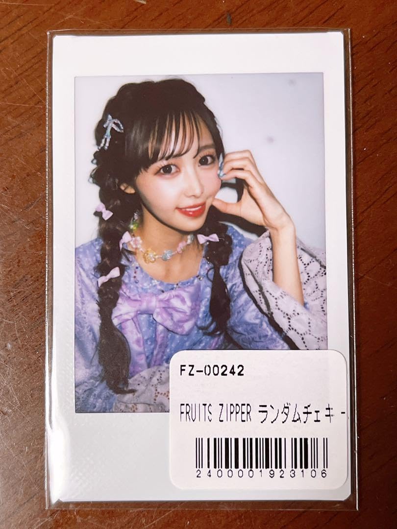 FRUITSZIPPER 仲川瑠夏 LARME 直筆サイン入りチェキ FRUITS ZIPPER