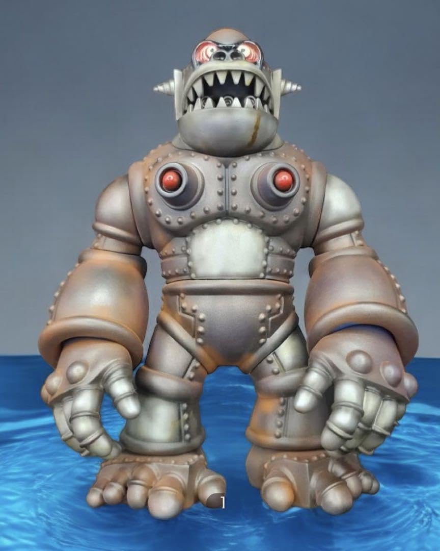 赤目天使 メカコング Mech Kong #1 ソフビ 怪獣 キングコング