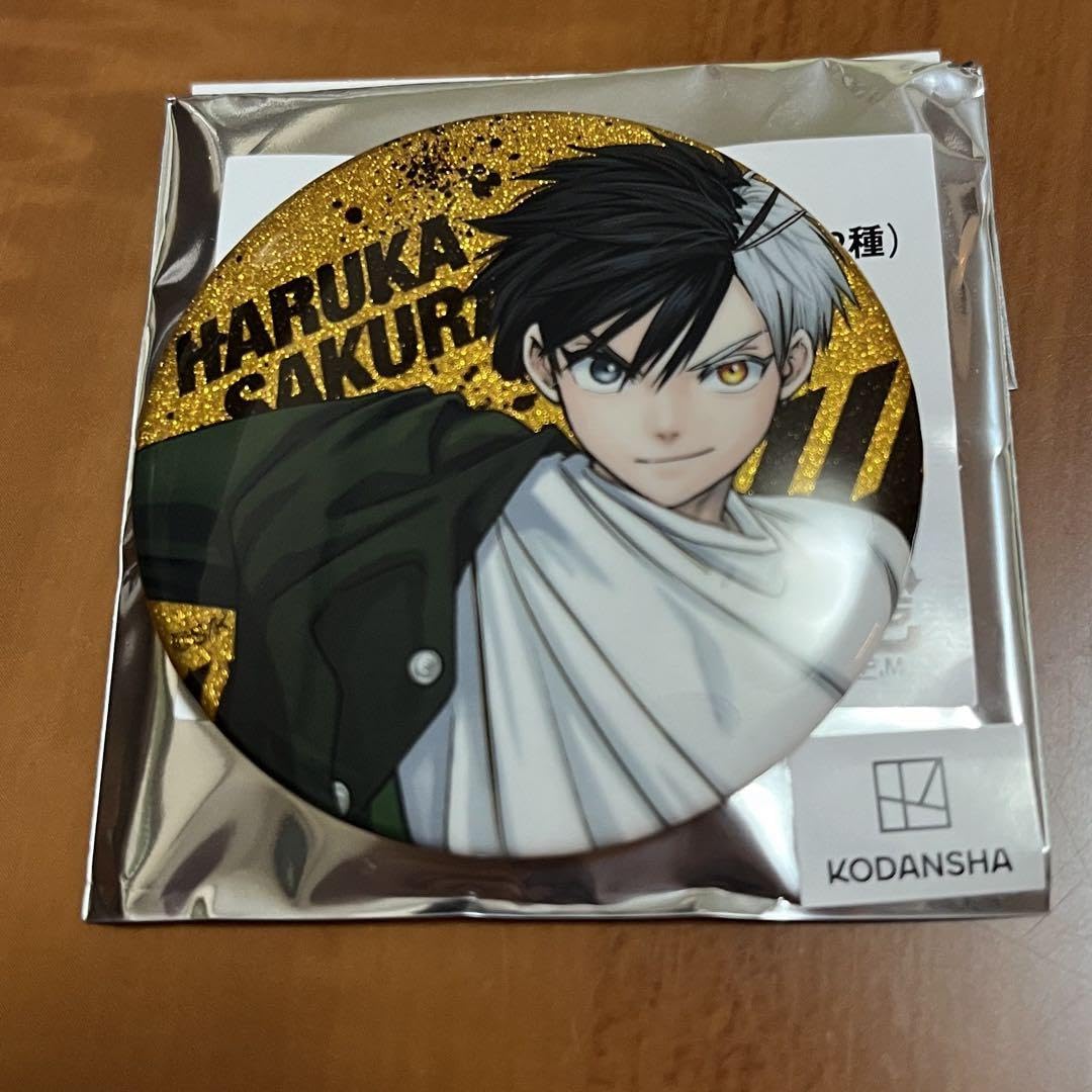 003 桜遥 WIND BREAKER ジュエリー缶バッジ 原作絵 笑顔 003 桜遥 WIND