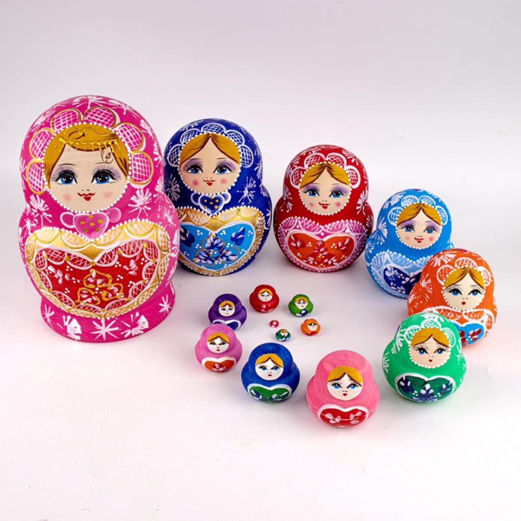 Amazon.co.jp: マトリョーシカ15の大きなかさばるハートのセット