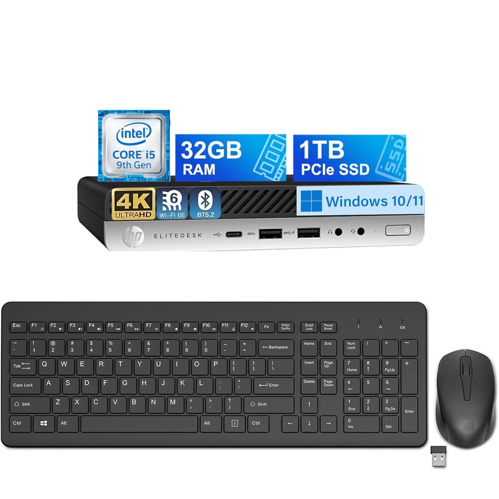 Amazon.com: HP EliteDesk 800 G5 Mini PC Computer Micro Desktop