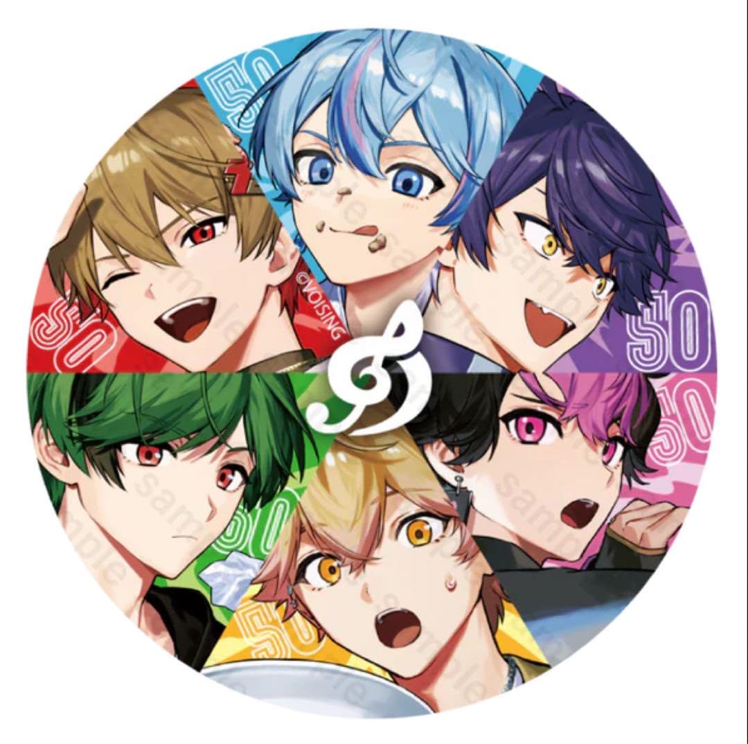 Amazon.co.jp: シクフォニ 50万人記念缶バッジ 全員集合 : おもちゃ