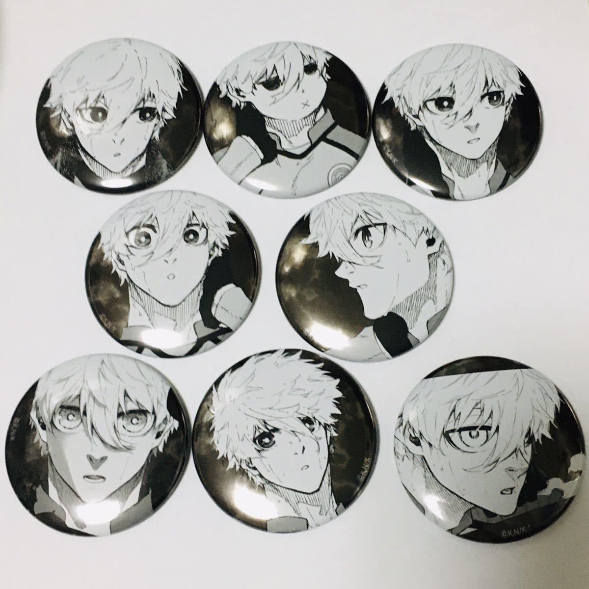 ブルロ 凪誠士郎 アルティメタル 缶バッジ ブルロ展 ブルーロック 原画