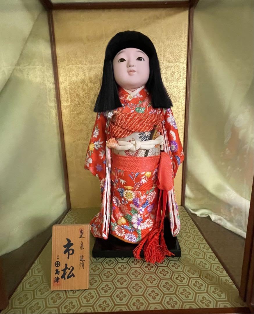 島津市松人形日本人形