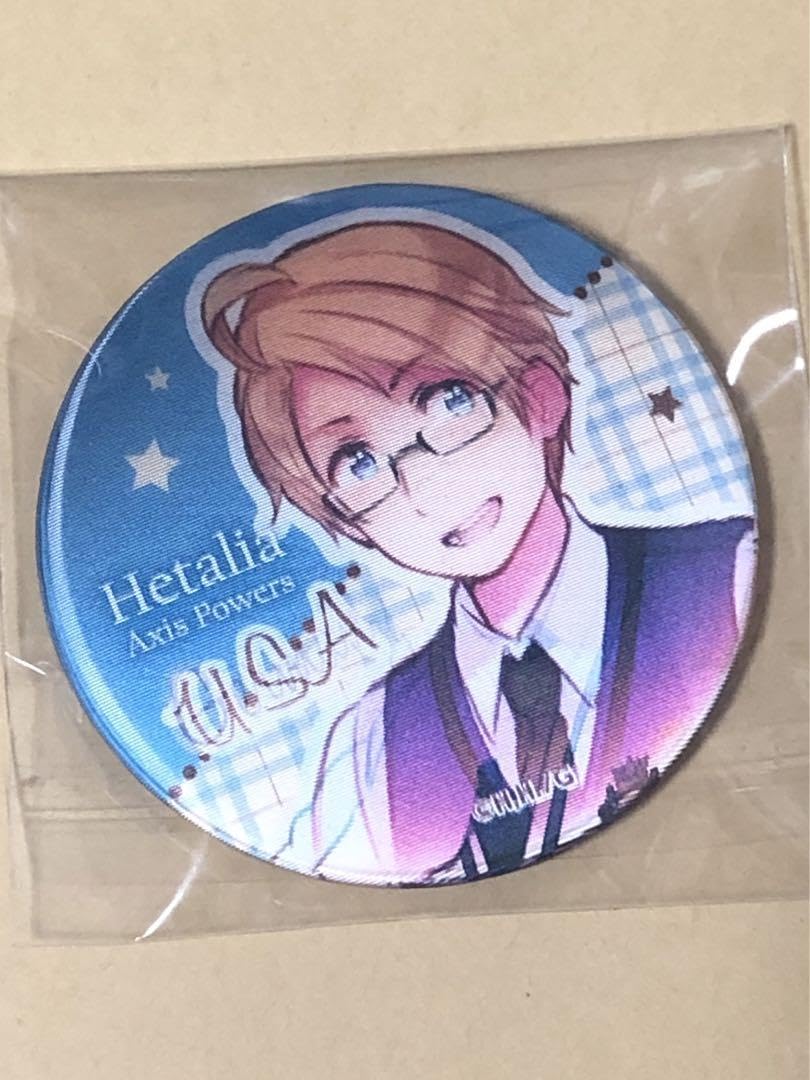ヘタリア チェンジング缶バッジ ドイツ ヘタリア ドイツ 原作絵 七変化