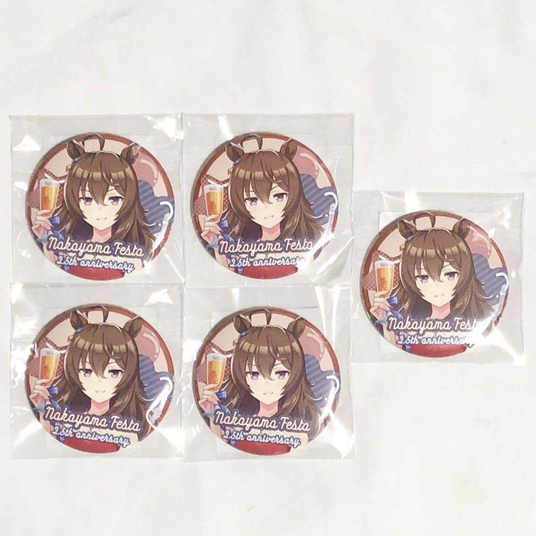 ウマ娘 缶バッジ 10点 BoC'z we＼n ナカヤマフェスタ アタ・マハネ ウマ娘