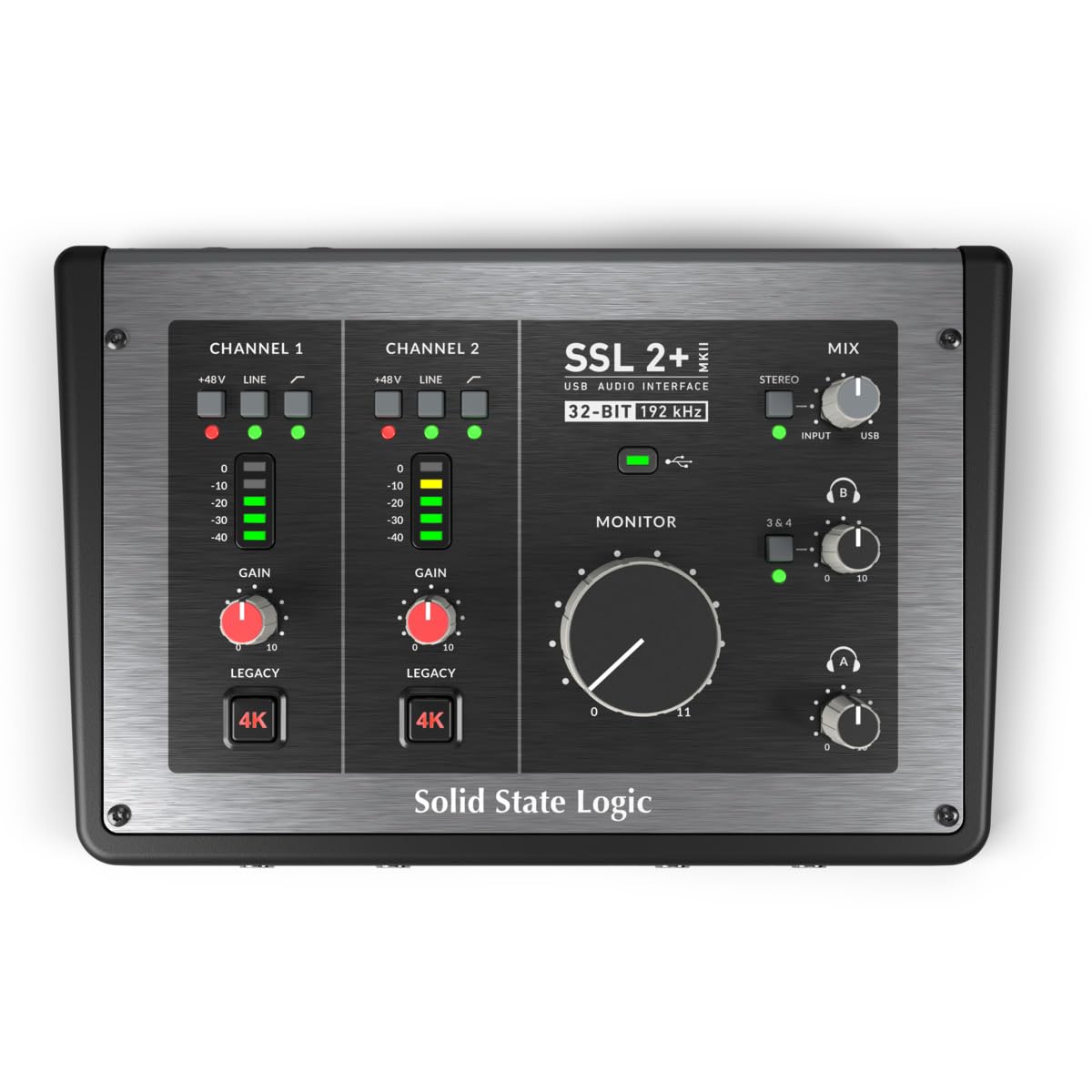 Solid State Logic(ソリッドステートロジック)/SSL2+ 【中古】【USED