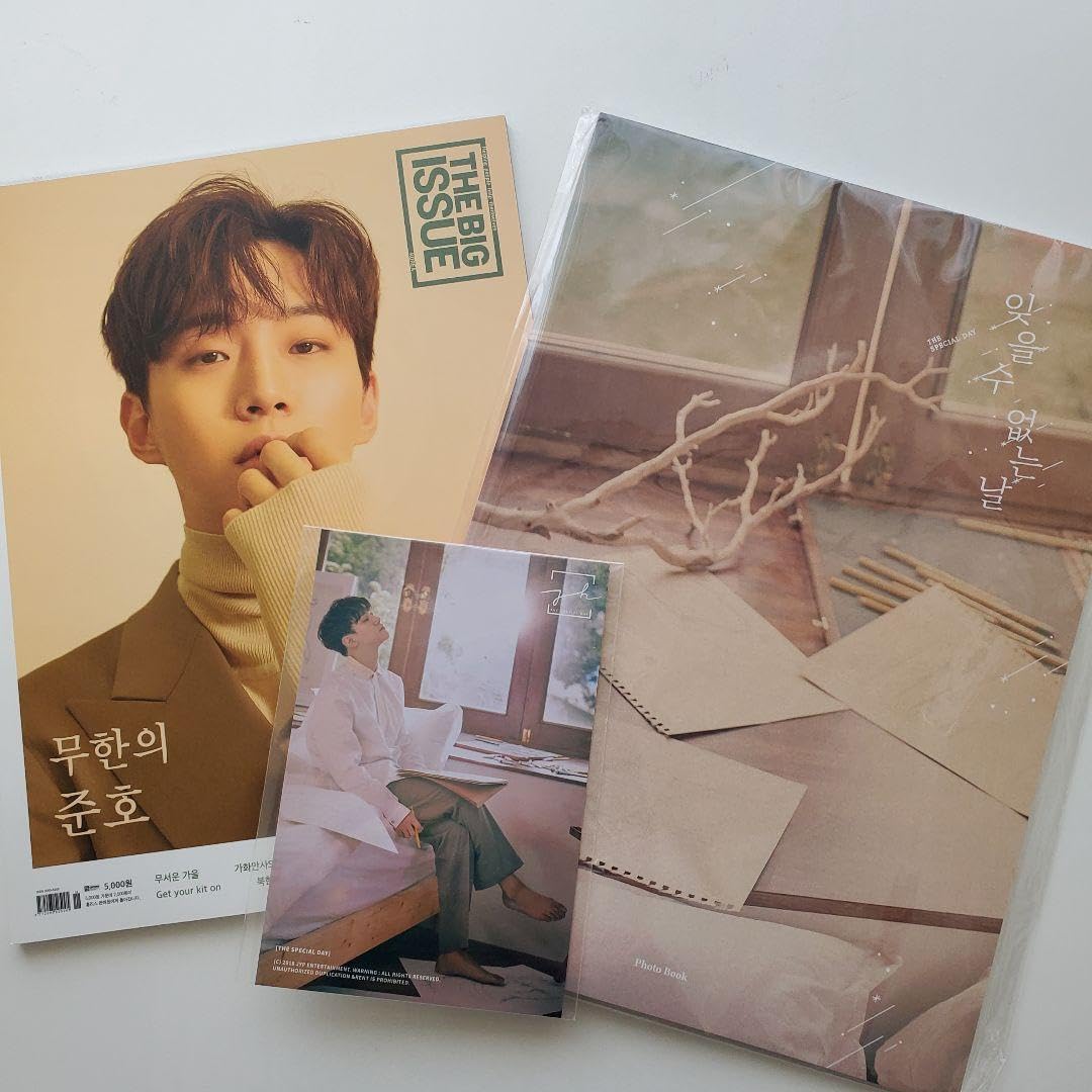 ミュージシャン JUNHO THE SPECIAL DAY CANVAS PHOTO BOOK
