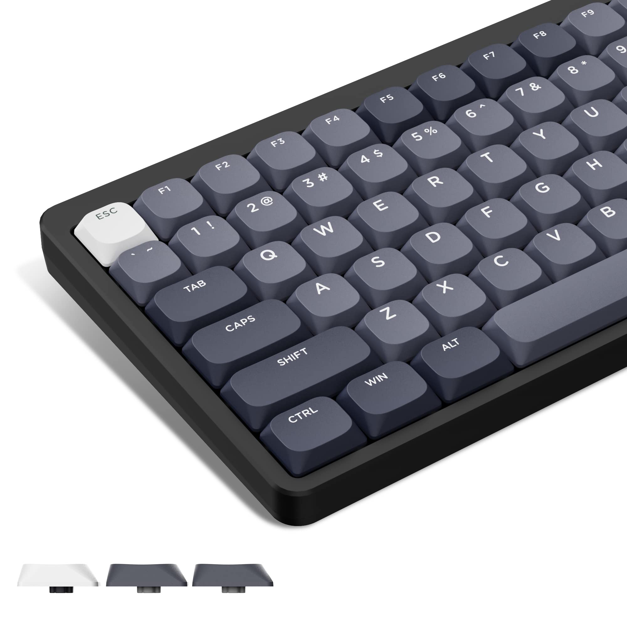 Amazon.co.jp: キーキャップ 144キー Womier ロープロファイル PBT