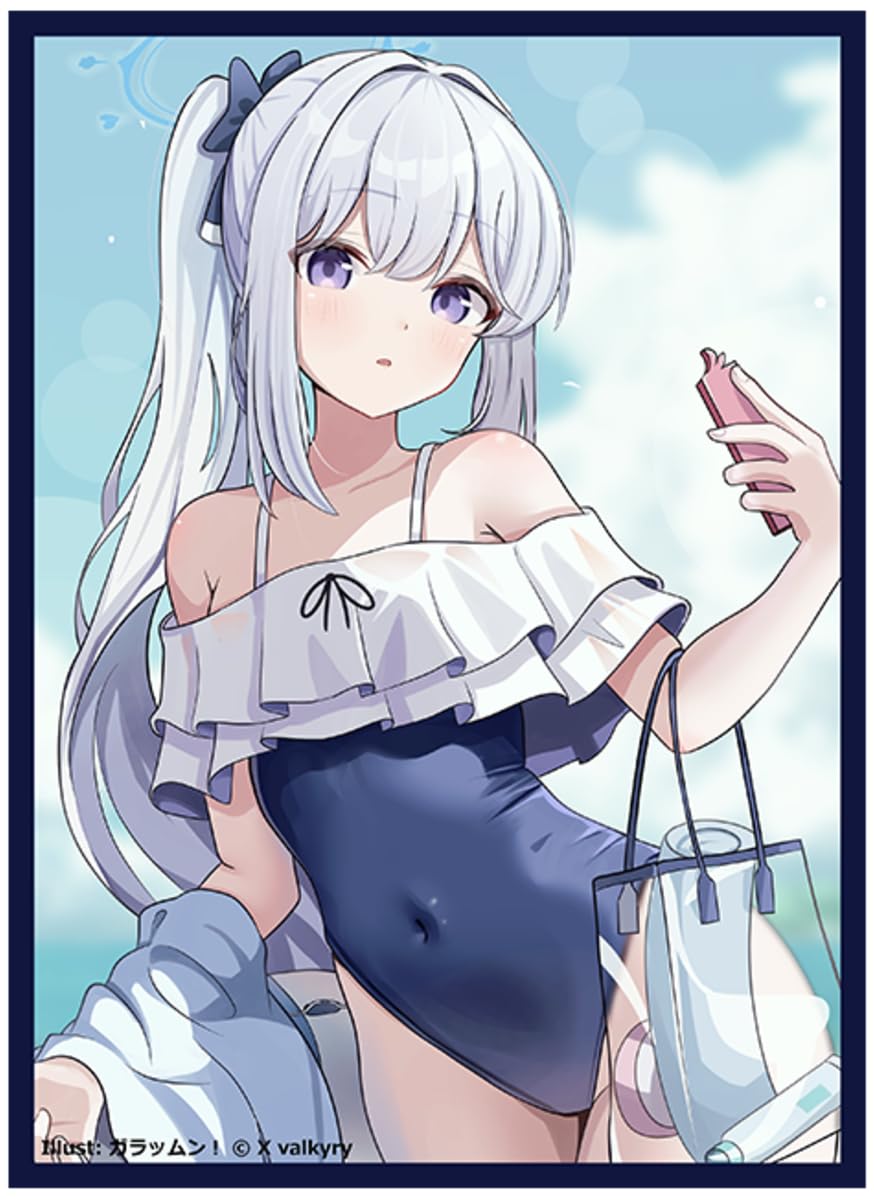 α1 ブルーアーカイブ 水着&シャワー 月雪ミヤコ スリーブ&プレイマット