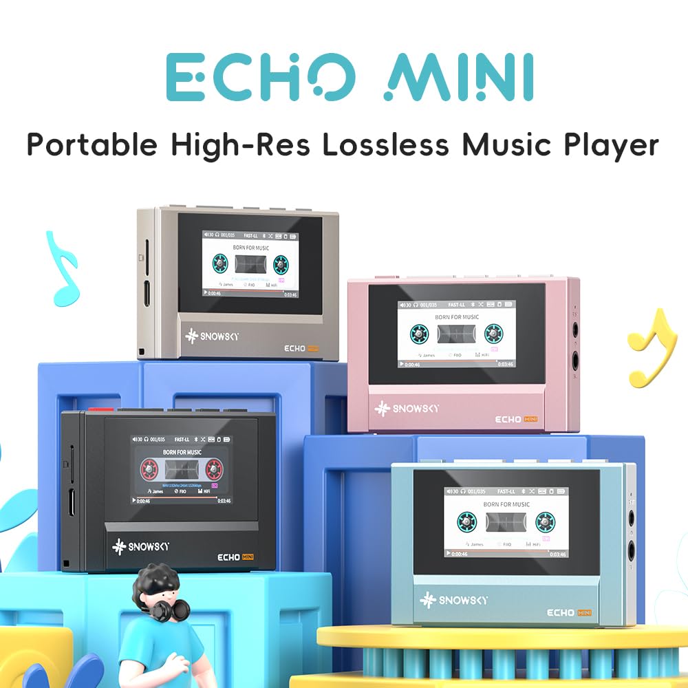 Amazon.com: SnowSky/FiiO Echo MINI HiFi Bluetooth MP3 Player