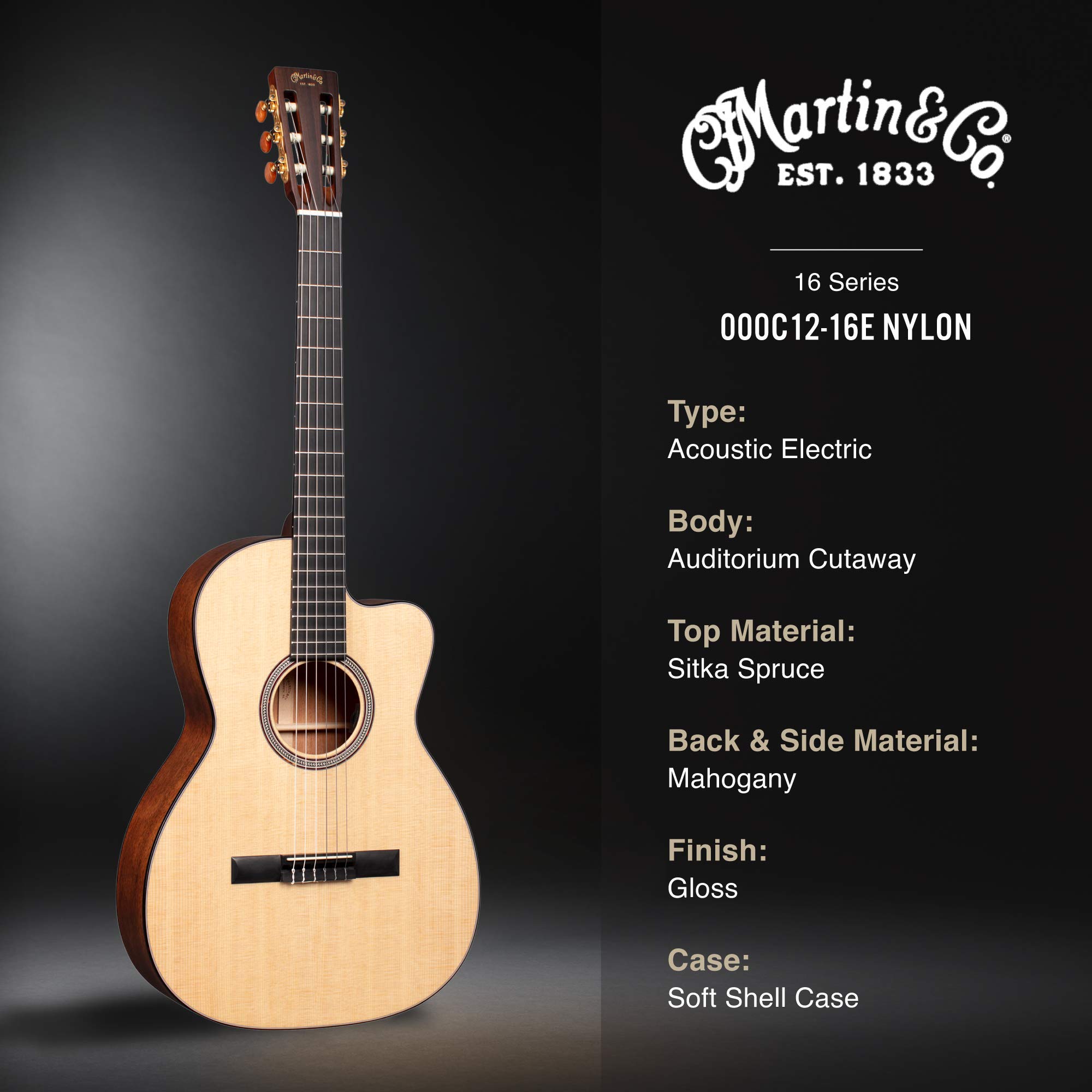 yamA 様】専用Martin 000C12-16E NYLON Amazon.com: Martin Guitar