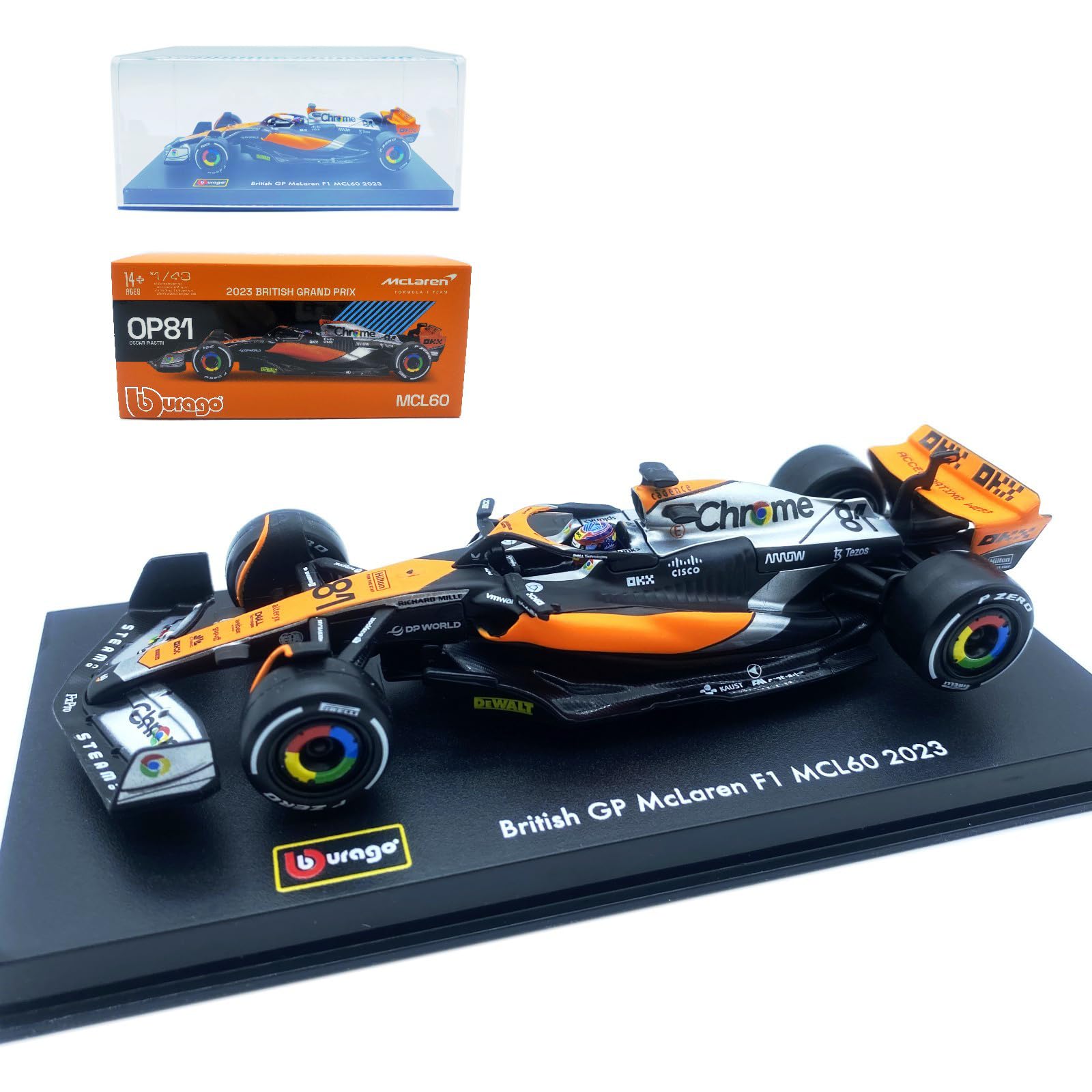 CK特注ミニチャンプス マクラーレンMCL32 1/43 フェルナンド・アロンソ