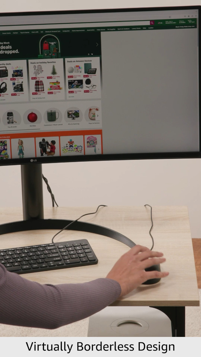 Amazon.com: LG 34WP65C-B UltraWide Computer Monitor 34-inch QHD