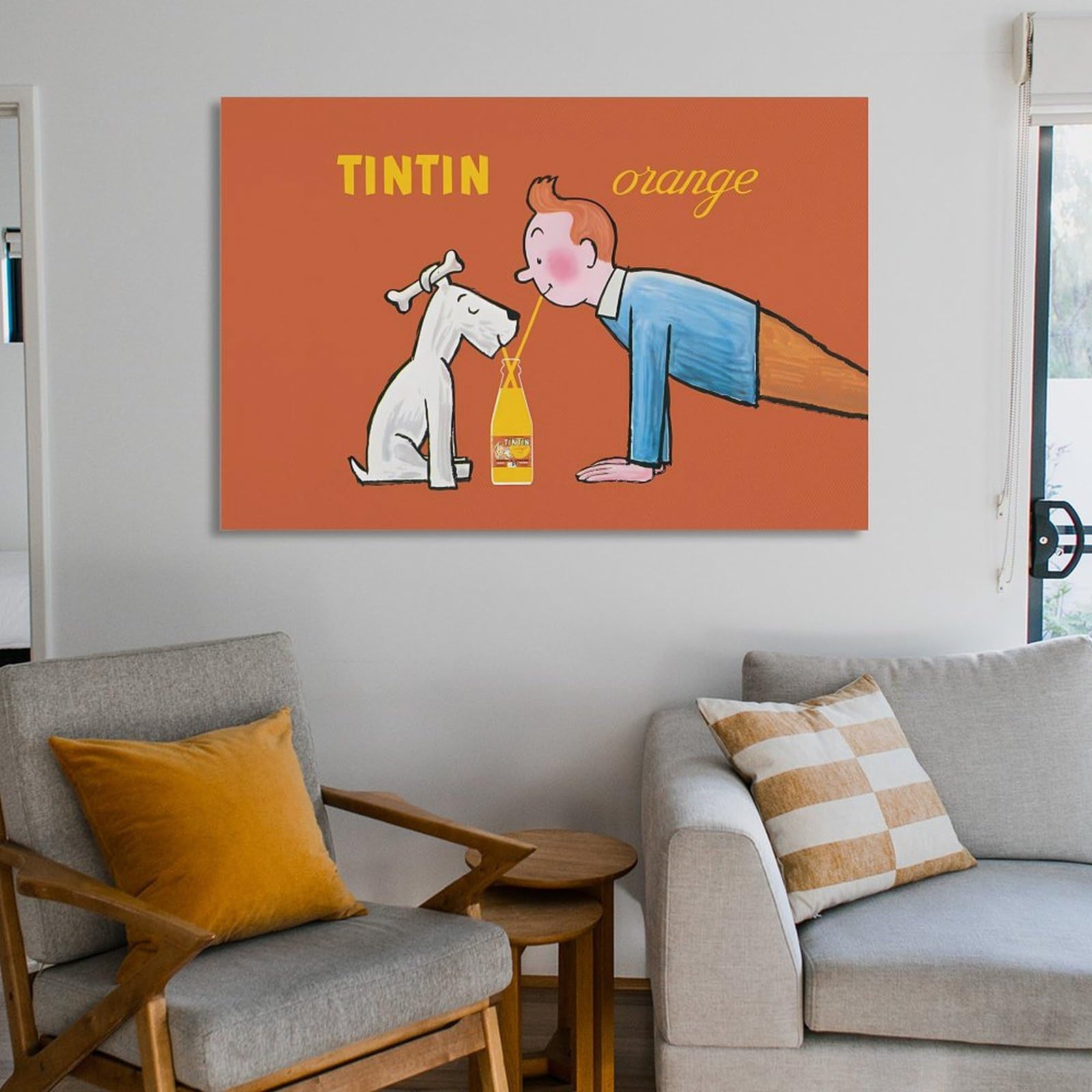 レイモン・サヴィニャック 4匹の犬 フランスOVIL製プリント 復刻板