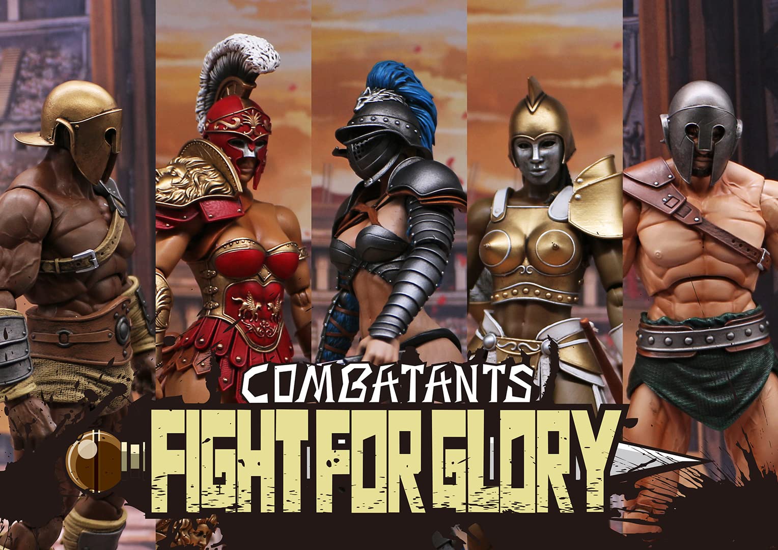 Mythic Legionsxesray剣闘士6インチフィギュア