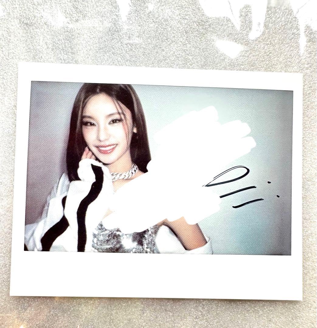当選書付き 】ITZY Blah 直筆 サイン 入り チェキ Yeji イェジ イェジ