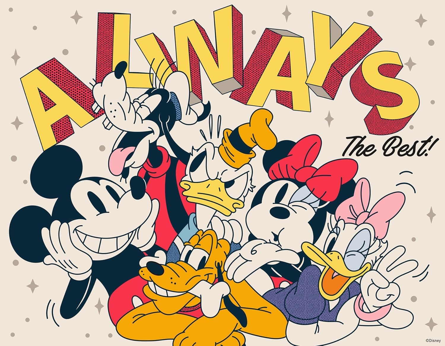 Mickey and Twenty Companions ジグソーパズル