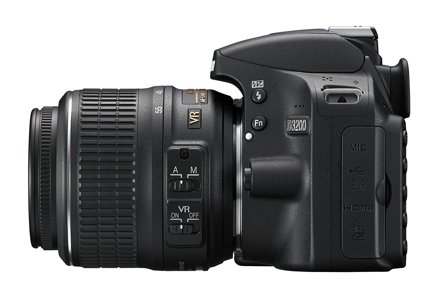 Nikon / デジタル一眼カメラ D3200 18-55 VR レンズキット [ブラック