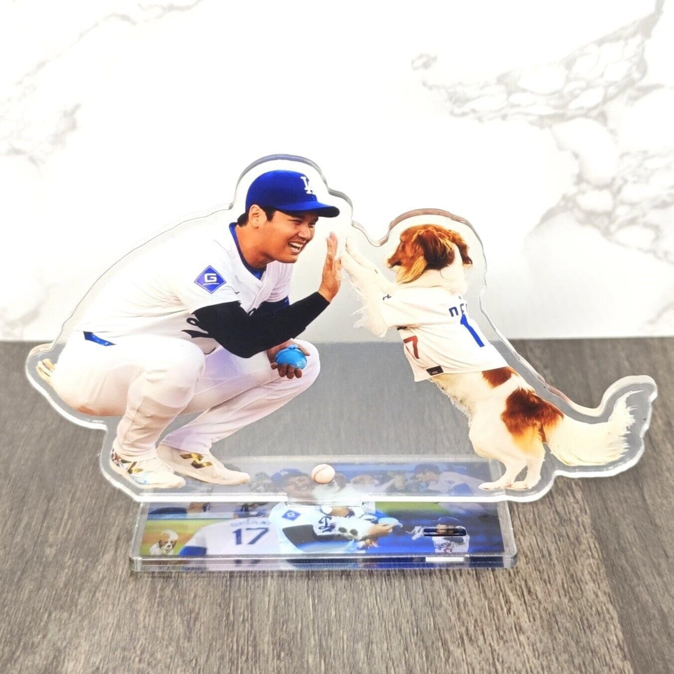 MLB正規品 新品 大谷翔平 & デコピン プレイヤースタンド 販売