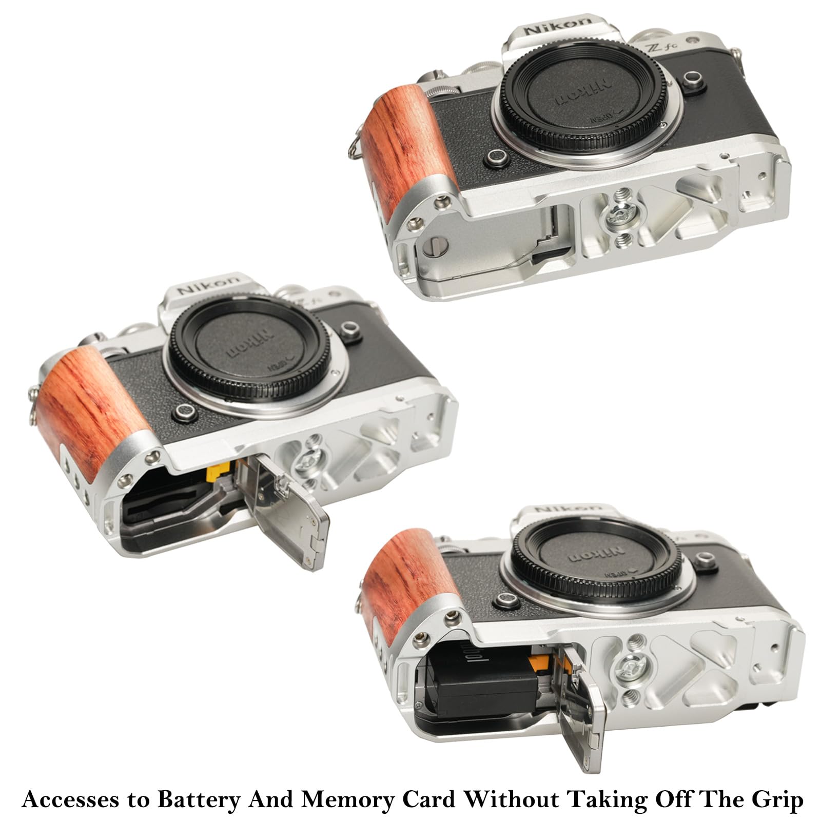 新品 Nikon ニコン zfc用 ハンドグリップ 新品 Nikon ニコン zfc用