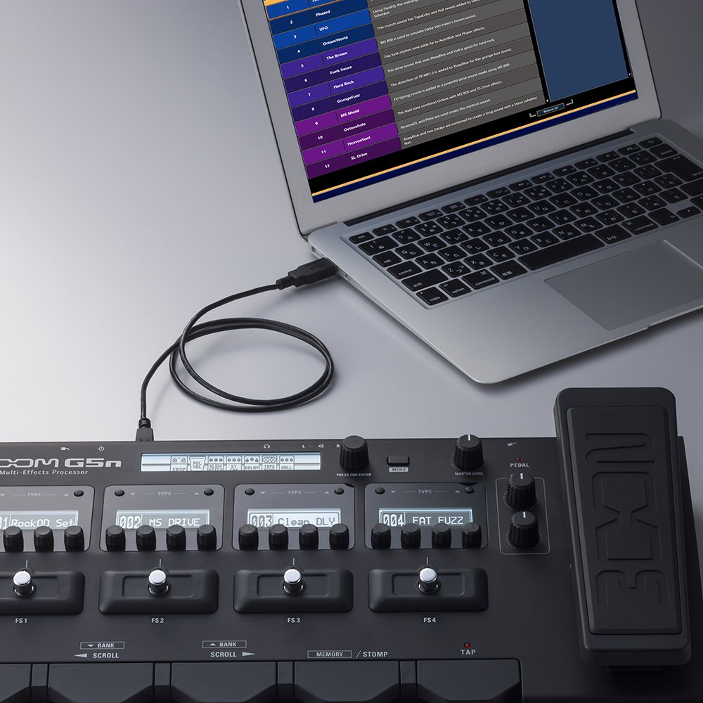 ZOOM マルチエフェクター G5n ※専用ケース付き〈目立った傷・汚れなし