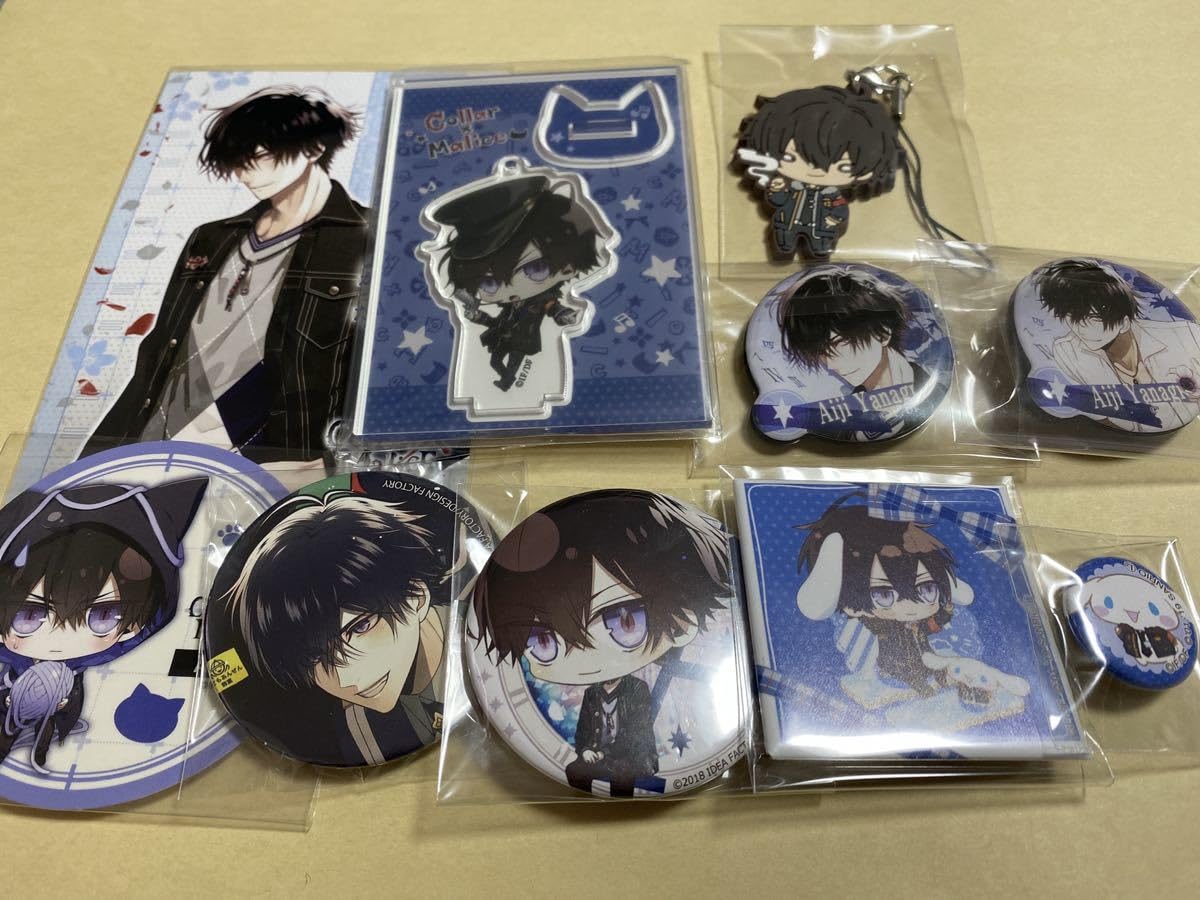 Collar×Malice カラマリ 柳愛時 缶バッジ アニメガ 特典