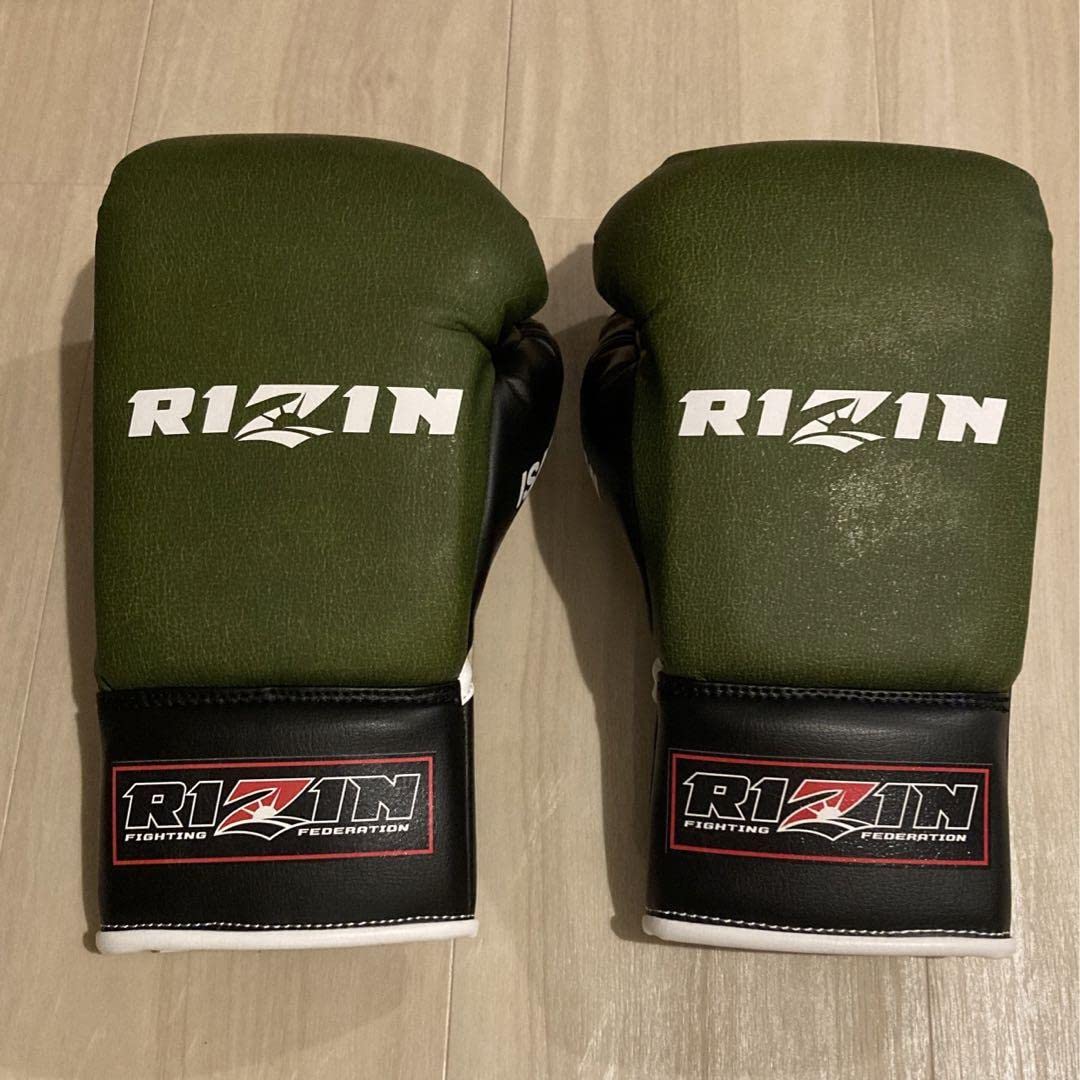 ISAMI RIZIN ボクシンググローブ Lサイズ グリーン ISAMI RIZIN