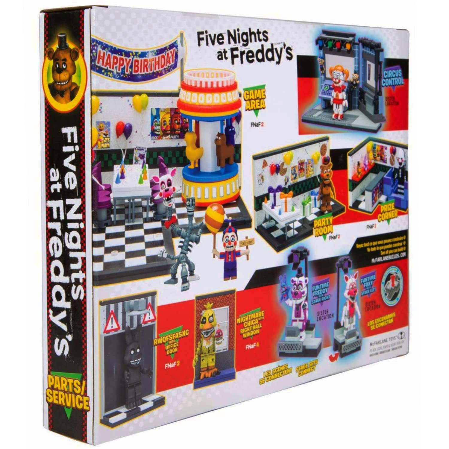 FNAF ファイブ・ナイツ・アット・フレディーズ 2体セット Amazon.co.jp