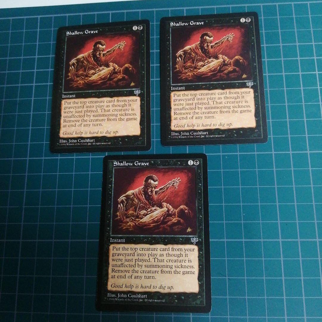 MTG 浅すぎる墓穴 shallow grave MIR ミラージュ 日本語版 買取)浅