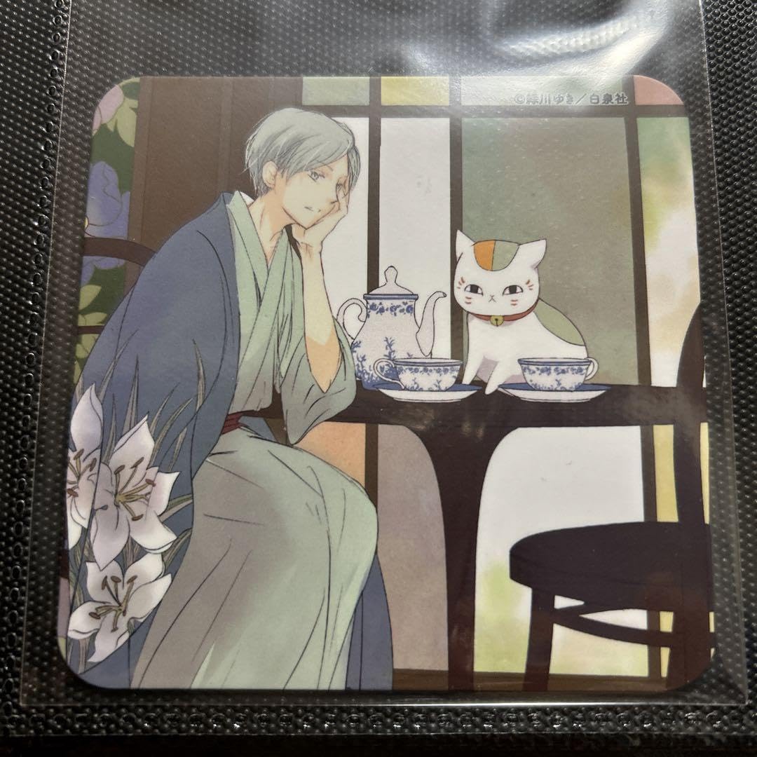 夏目友人帳20thカフェ コースター 夏目貴志 斑 夏目友人帳 原作