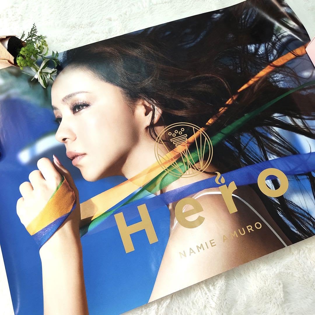 安室奈美恵 安室奈美恵 I HAVD NEVER SEEN 告知用ポスター 非売品