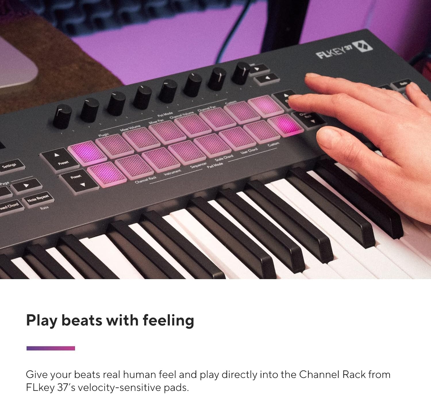 Novation FLKEY 37 MIDIキーボード Amazon.co.jp: novation