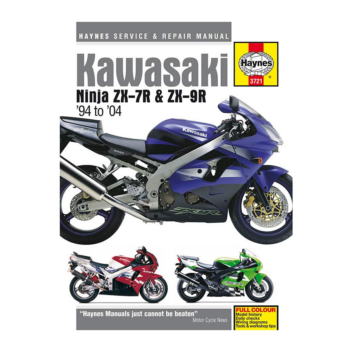 にわとりページ Amazon.com: 94-03 KAWASAKI ZX9R: Haynes Repair