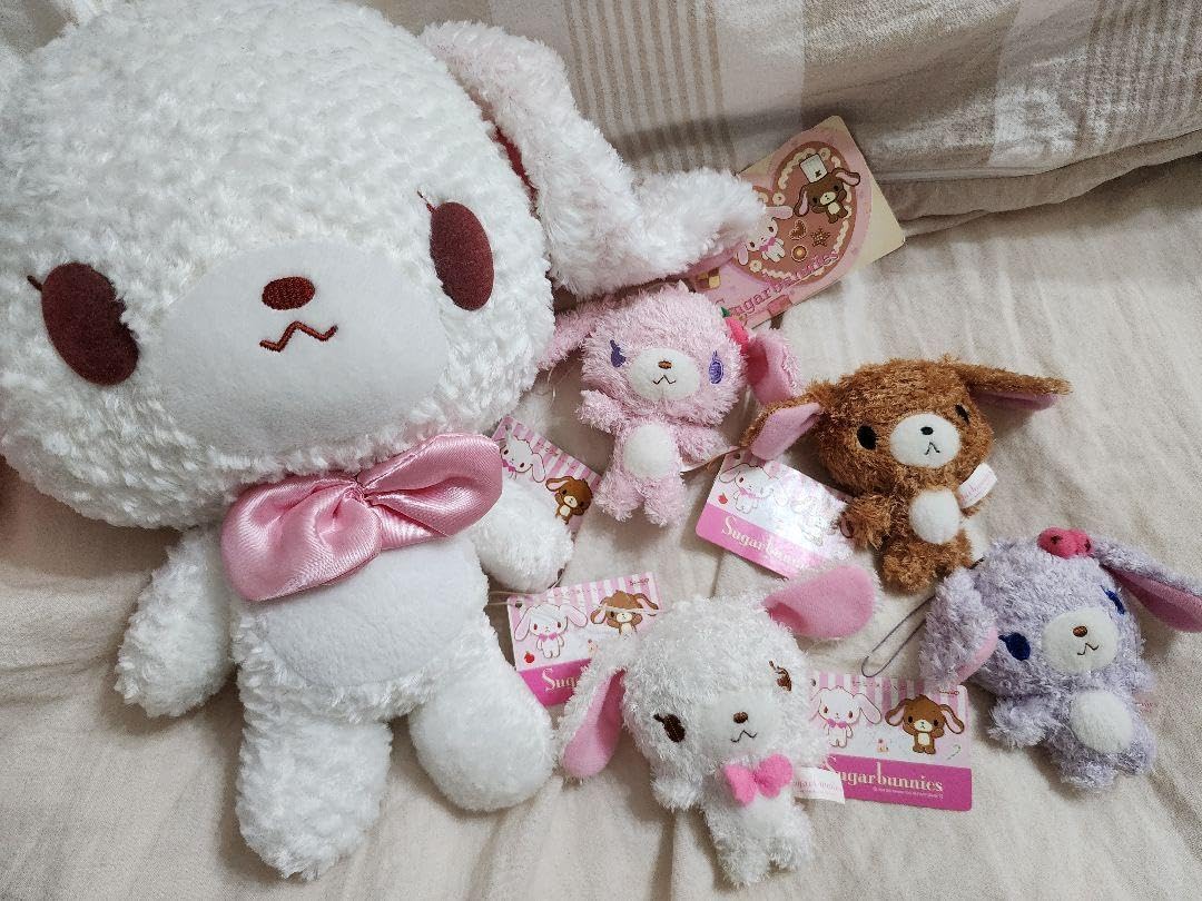 希少✴︎17cm×15cmぬいぐるみ✴︎シュガーバニーズぬいぐるみセット
