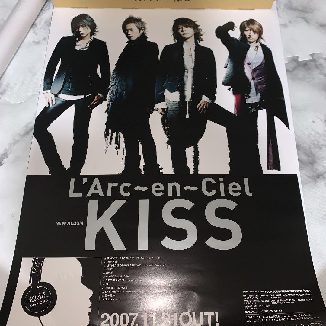 true 告知ポスター ラルク L'Arc ラルクアンシエル 発売告知チラシ L