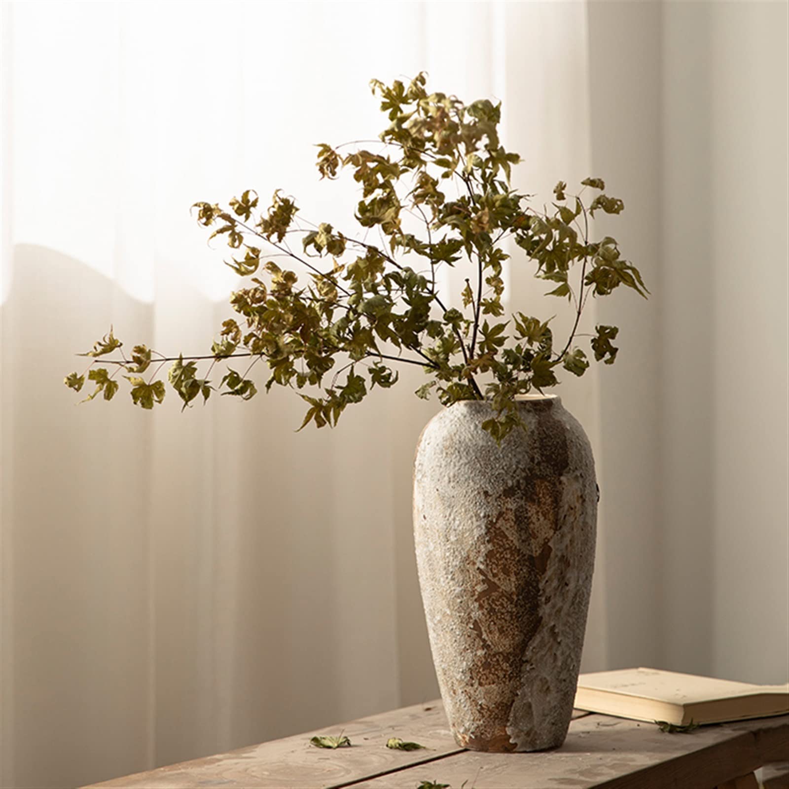 アンティーク花器 オブジェ ヴィンテージ デザイン 陶器 フラワー