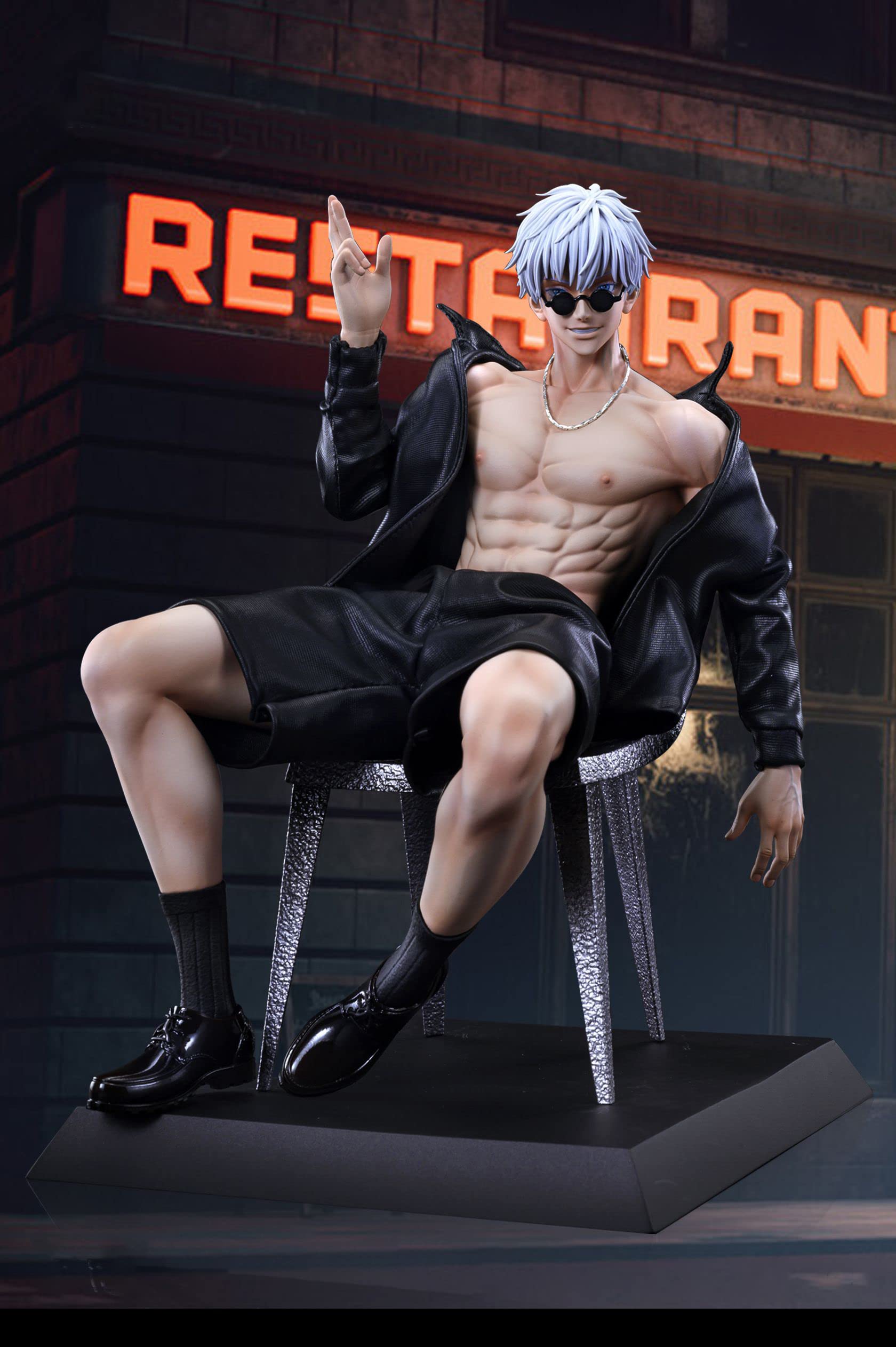 人気 呪術廻戦 五条悟 フィギュア ガレージキット