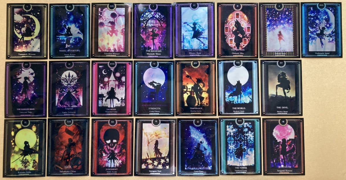 さくらみこ 星街すいせい タロット風 トレカスリーブ Amazon