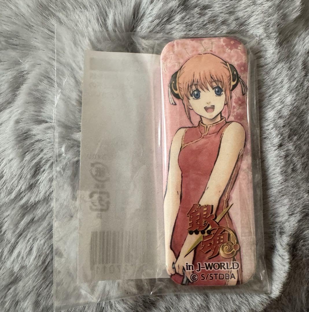 銀魂 神楽 花鳥風月 缶バッジ J-WORLD 銀魂 J-WORLD JW 花鳥風月 缶バッジ