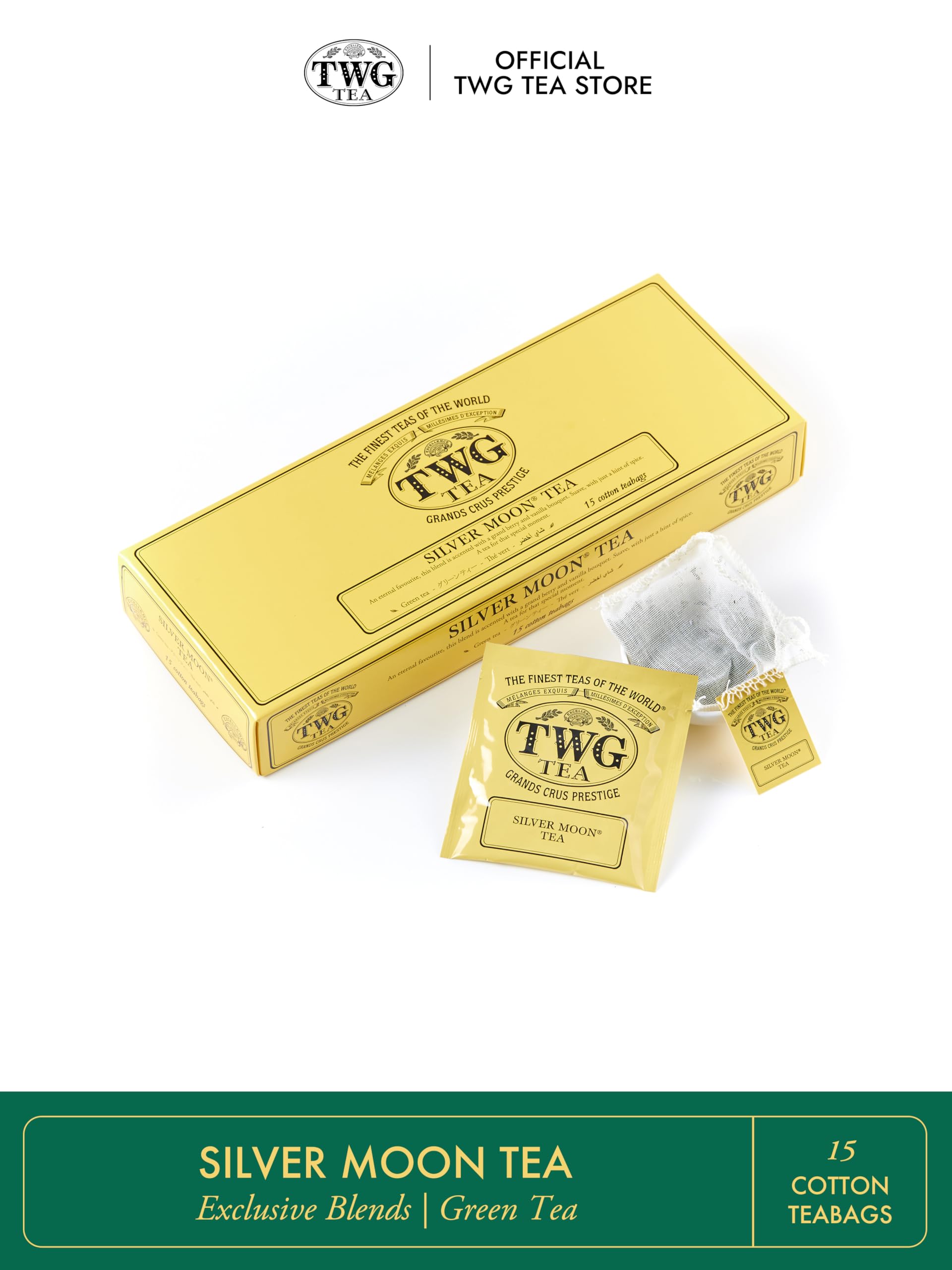 Amazon.com : TWG Tea | Silver Moon Tea | Green Tea | Grand Berry